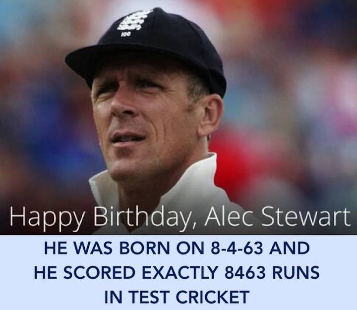 Happy Birthday, Alec Stewart 