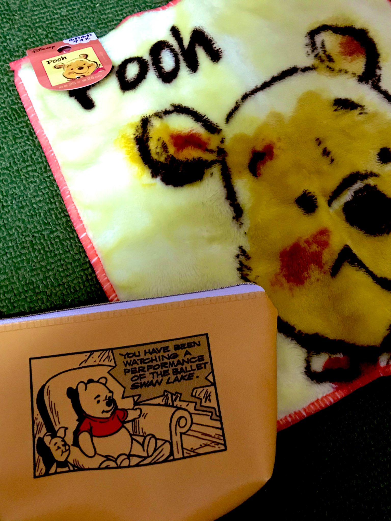 こおりざとう セリア くまのプーさん ふわふわのタオルとポーチゲット T Co Lvrjmjg3o7 Twitter