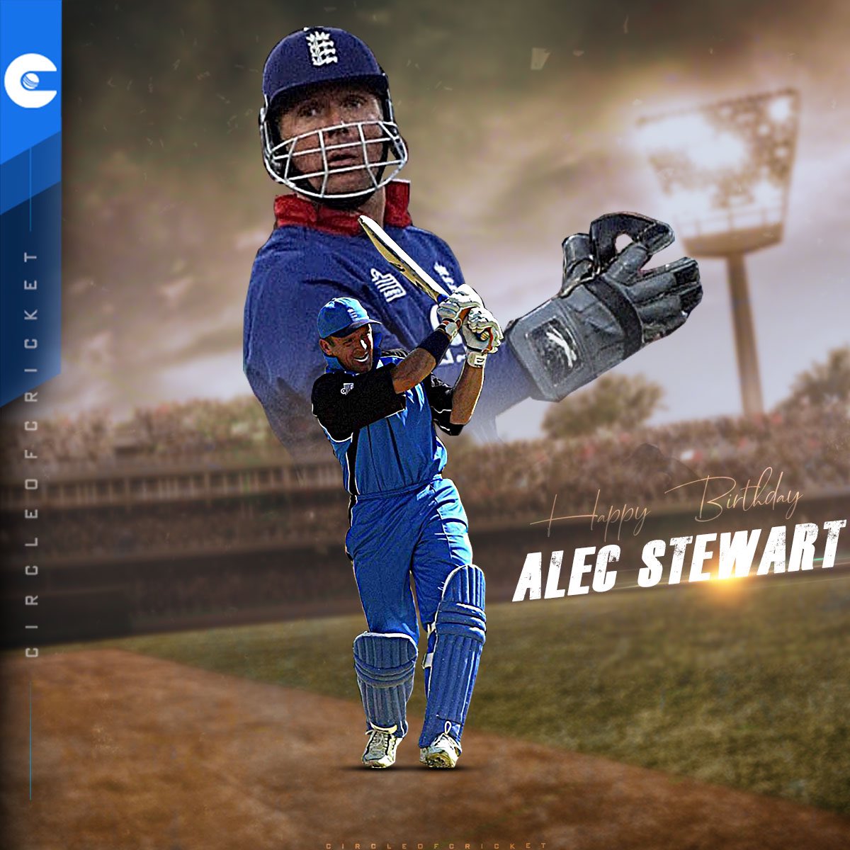 In the top five of England\s leading run-getters in Test and ODI cricket.

Happy Birthday, Alec Stewart 