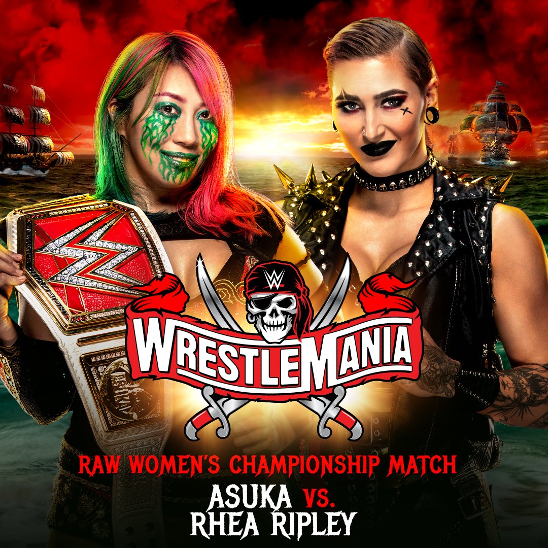 SuperSportTV's tweet photo. The action doesn't stop with night two of #WrestleMania set to provide us with some memorable matches! Who are you rooting for?

📺 Live coverage starts at 01:00 (CAT) on the WWE Channel. Part one is available to watch on Catch Up. https://t.co/YZXNHkhsV2