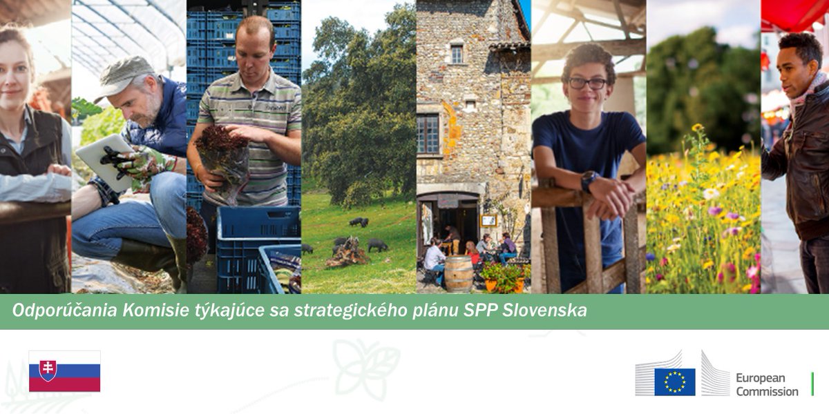 Odporúčania Komisie týkajúce sa strategického plánu SPP Slovenska→  https://europa.eu/!jF64kD   @ZEKvSR  @SLOVAKIAinEU