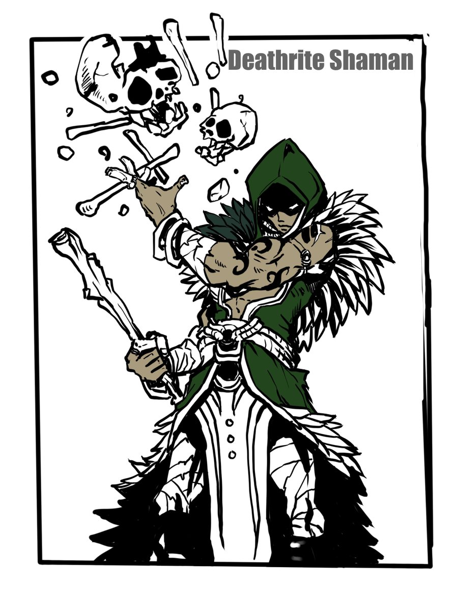 Mtg死儀礼のシャーマン描いてみました 別名 1マナプレインズウォーカー ボンゴ Mtg絵を描く副業イラストレーターの漫画 Mtg死儀礼のシャーマン描いてみました 別名 1マナプレインズウォーカー ボンゴ Mtg絵を描く副業イラストレーターの漫画