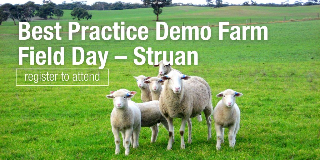 Learn about best practice farming techniques &amp; where to start with AgTech - talks, panel discussion, virtual tour, trade displays. Struan Field Day, Wed 28 April, 10am - 4pm. Registration essential.
<a href="/EldersLimited/">Elders</a> <a href="/TEC_Aus/">Thomas Elder Consulting</a>. Find out more.👇
ow.ly/NqwU50Ejqsh