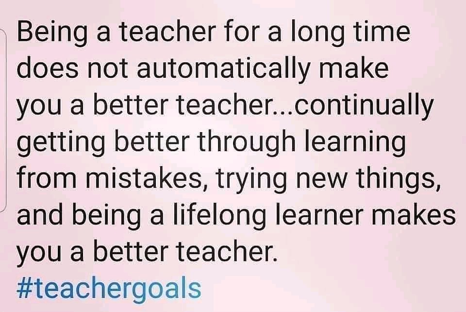 So true.  Don't confuse experience with years of service.  They are very different.  Some early career teachers I have worked with run rings around their far more experienced colleagues.