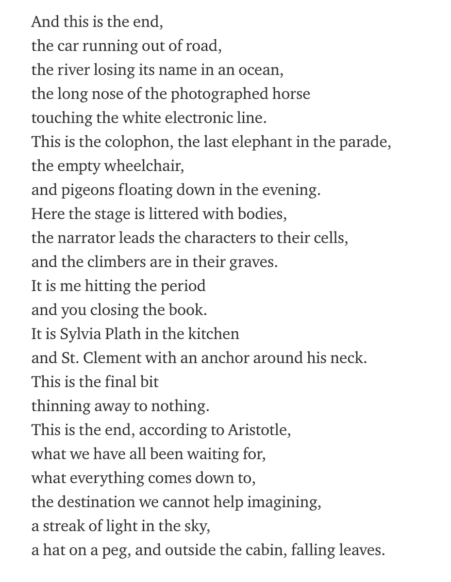 Day-  #APoemADayAristotle by Billy Collins--Today's poem is equal parts wit and philosophy. ♟♛
