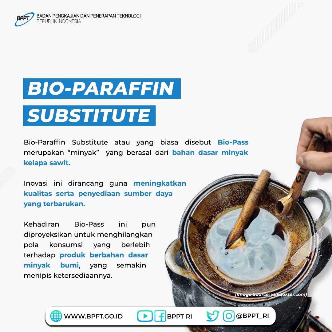 BPPT_RI's tweet photo. Assalamualaikum Teknopren! Ini dia produk inovasi teknologi #BioPasBPPT untuk meningkatkan produksi batik dalam negeri. Semoga dengan dukungan Menteri @Kemenparekraf @sandiuno inovasi ini dapat digunakan oleh perajin batik se-Indonesia. https://t.co/x0bas0fSJY