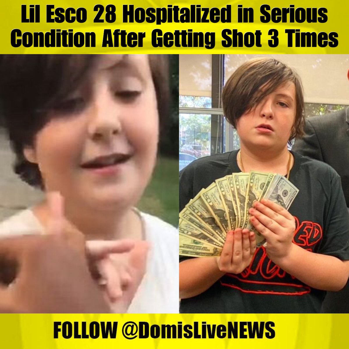 @domislivenews's photo on Lil Esco
