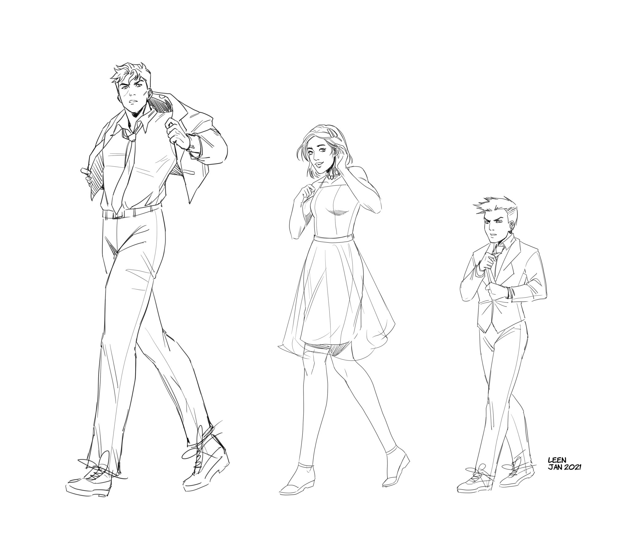 Eileen Widjaja On Twitter Assassin Trio Wip That I ll Probably Never 