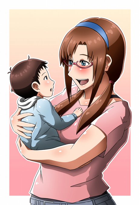 過去に有った・・・かもしれないシンマリ描きました
幼いシンジくんの面倒を見る大学生マリ見てみたい 