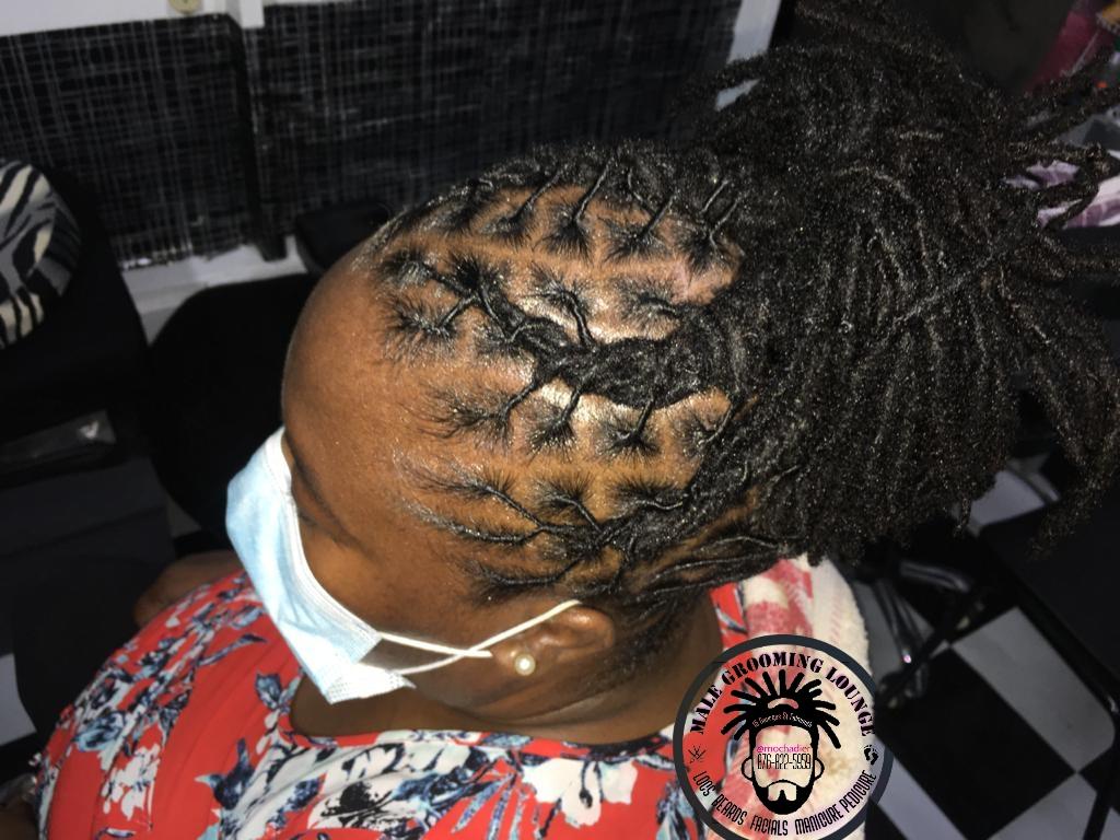 mochadier's tweet image. #palmroll #locstyles #locjourney #grooming #menwithlocs  #locstyling #locs #naturalhair #NaturalHairCare
