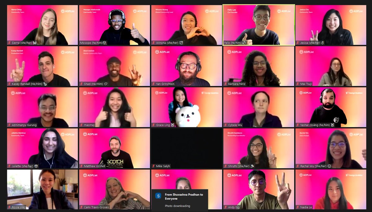 abhimanyu693's tweet photo. @ADPList First Birthday Party 🥳 @felixleezd The journey story is super inspiring &amp; humbling. Here’s to many more celebrations in future! ✨ https://t.co/dRHuzZHo9P