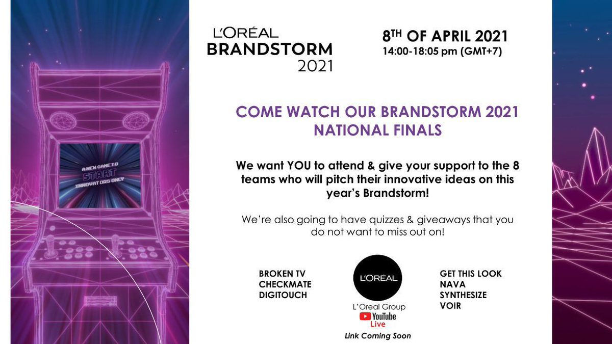 Hari ini Tim Voir dari FEB UI akan berkompetisi dalam final round Indonesia utk L'oreal Brandstorm 2021. 

Dukung Tim VOIR dengan tonton &amp; vote mereka di tautan youtu.be/akBWr1JzC9c