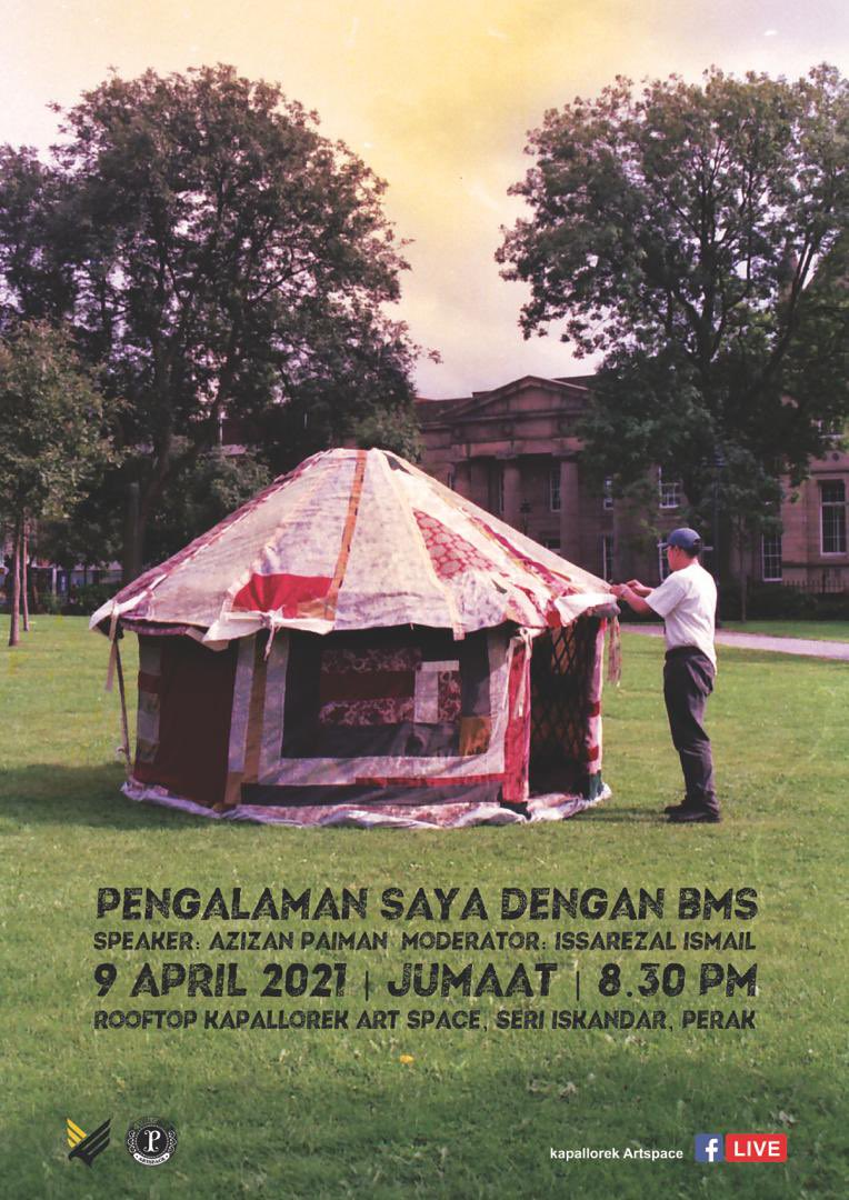 galeripercha's tweet photo. Ingin menyertai Bakat Muda Sezaman?

Galeri Percha dengan kerjasama Kapallorek Art Space akan mengadakan satu sesi bual bicara bersama Azizan Paiman pada Jumaat, 8.30pm di Kapallorek Art Space, Seri Iskandar, Perak. Jemput datang atau stream FB Live Kapallorek Art Space esok! https://t.co/UAU1QmV36F