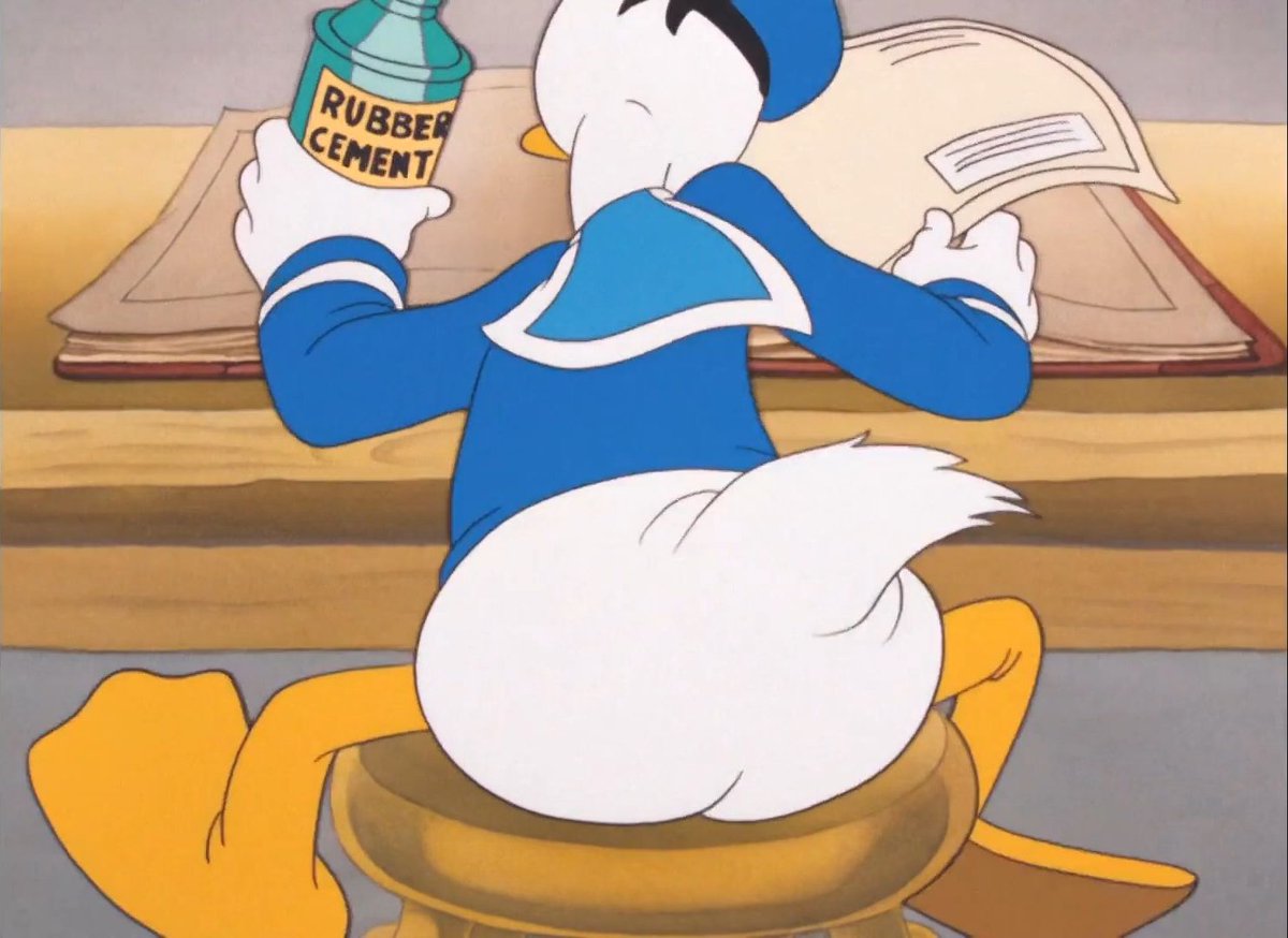 Donald Duck Spike Donald's's Big Butt