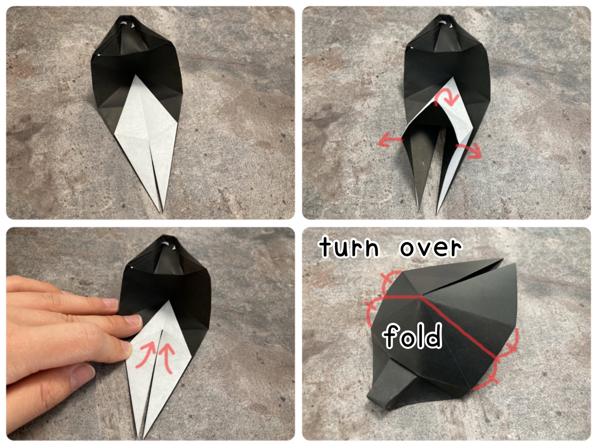 Vega 𓆩 𓆪 アヌビス面の折り方 1 3 折り紙1枚で切らずに Amp 貼らずに折れる預言の究極マスク アヌビス面の作り方です 輪っか無し How To Make Origami Anubis Mask 考案 Vega 続きはリプへ Thatskygame Sky星を紡ぐ子どもたち