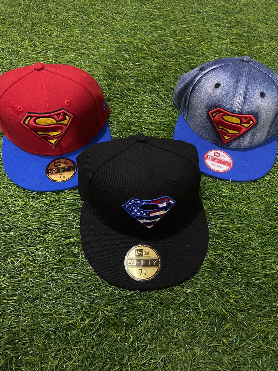 Nee Era Cap Superman All New & Original Merah 59Fifty size 7 1/8 // Rp.350.000(SOLD OUT) Hitsm 59Fifty size 7 1/8 // Rp.300.000 Biru 9Fifty size SM // Rp.350.000.