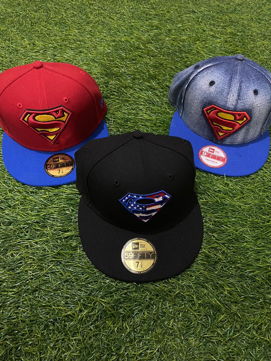 Nee Era Cap Superman
All New &amp; Original

Merah 
59Fifty size 7 1/8 // Rp.350.000(SOLD OUT)
Hitsm
59Fifty size 7 1/8 // Rp.300.000
Biru 
9Fifty size SM // Rp.350.000.