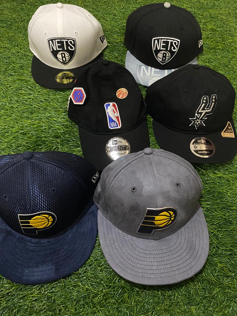 New Era Cap NBA 
All original &amp; New

Nets putih 
59Fifty 7 1/4 // Rp.250.000
Nets hitam 
59Fifty 7 1/2 // Rp.250.000

Nba 
9Twenty // Rp.250.000(SOLD OUT)

San Antonio Spurs
9Fifty OSFM // Rp.190.000

Indiana Pacers
9Fifty OSFA // Rp.250.000