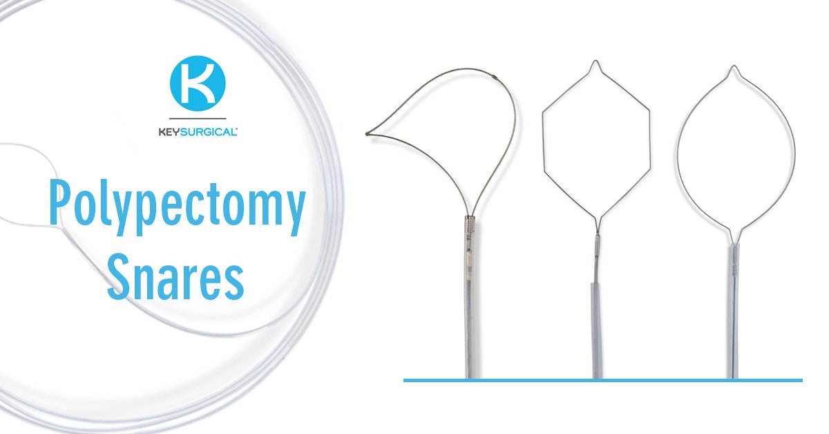 Polypectomy Snares are used endoscopically in the removal of diminutive polyps, sessile polyps, pedunculated polyps, and tissue within the GI tract. What is unique about our snares though? bit.ly/2OBf7n2 #endoscopy #polyps #keysurgicaluk