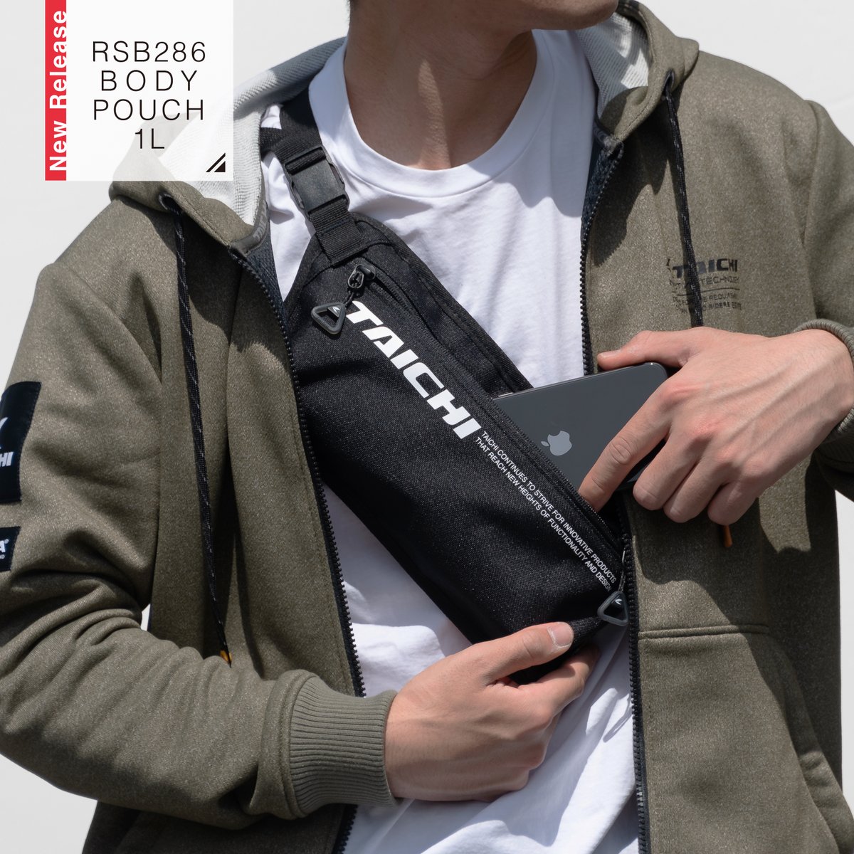 タイでしか買えないポーチ 楽天市場】RS-TAICHI（RSタイチ） RSB286 ボディ ポーチ