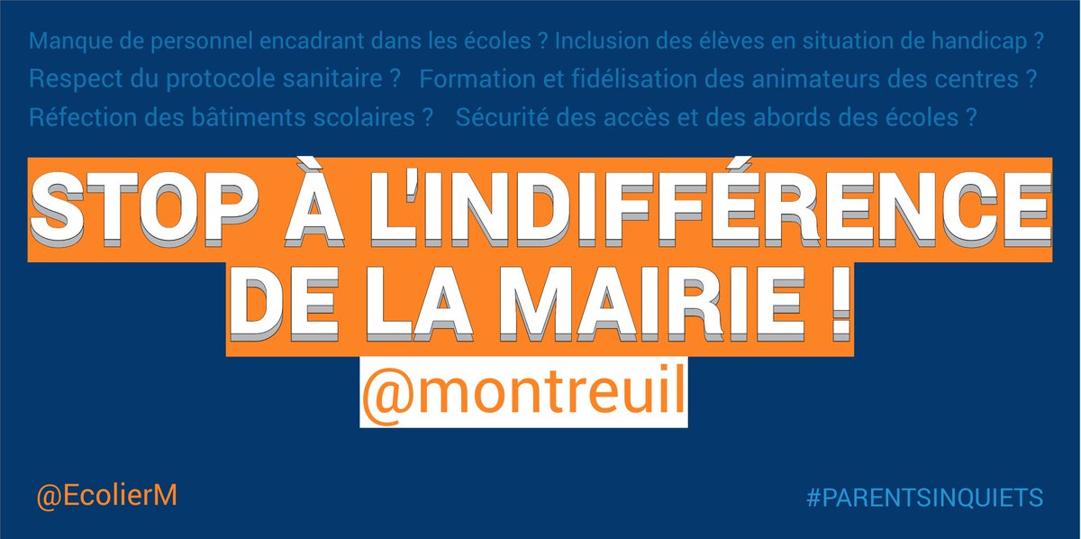EcolierM's tweet photo. #thread 1/6
@Loline_B @PatriceBessac @montreuil @glechequer  @CollectifEducMB @UclFcpe @Est_Ensemble 
Notre collectif, né à l'école Louise Michel, s'est élargi. Aujourd'hui nous ont rejoints les écoles Diderot, Angela Davis, Voltaire, Marcelin Berthelot, Dolto. 
⬇️ https://t.co/ymCHPemRzr