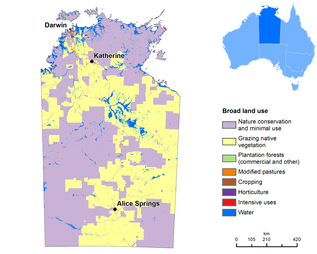AustraliaMaps's tweet photo. Land use map of the #NorthernTerritory

https://t.co/lpBbCWUQiz https://t.co/RdiuU65MK3