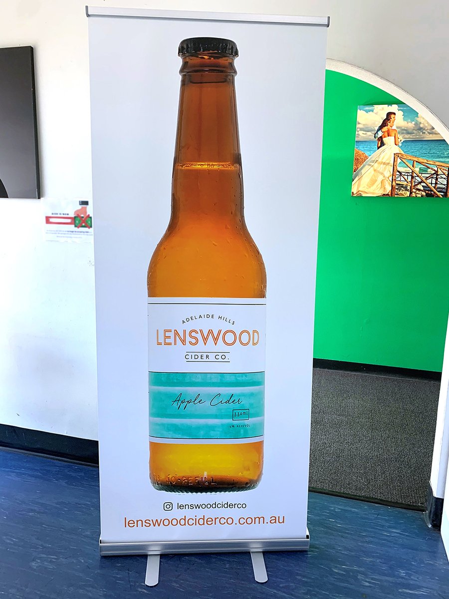 AishSupport's tweet image. Another banner completed for our good friends at Lenswood Cider Co. Need one? Get in touch aish.com.au/contact-us/
#Cider #Lenswood #Adelaidehills