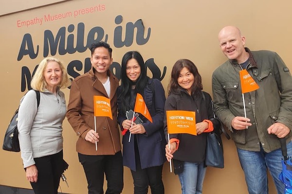 Navitas's tweet image. Malaysia-born Thomson Ch'ng (left) is an award-winning former #inlstudent who is featured in the Australian National Maritime Museum’s inaugural migration stories project - A Mile in My Shoes - that celebrates the voices of migrants &amp;amp; refugees who have made Australia their home!