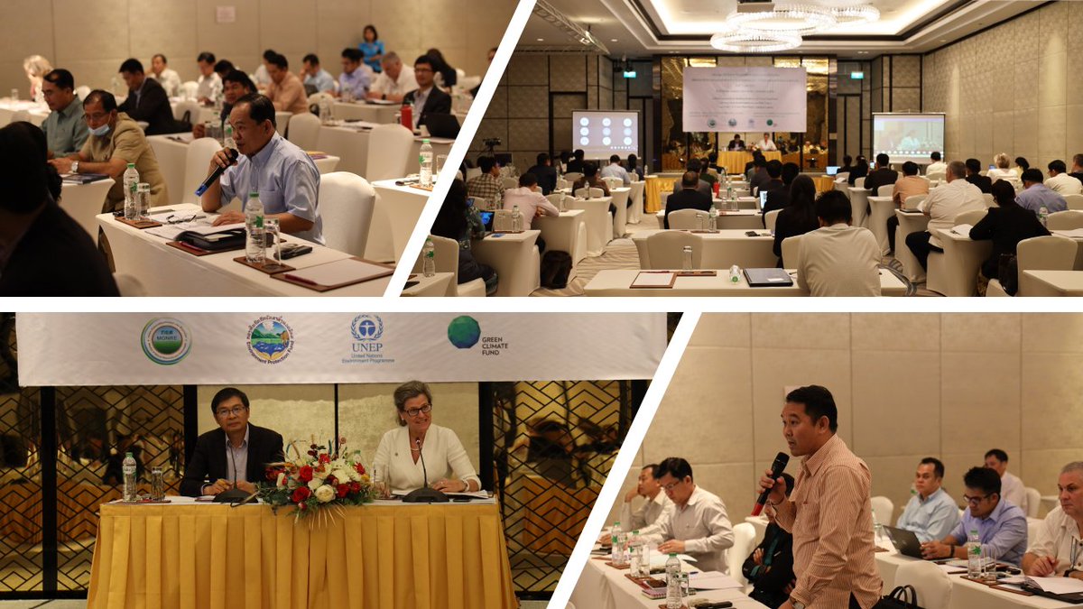 UNinLaoPDR's tweet image. Lao PDR kicked off the implementation of the project on Building resilience of urban populations with ecosystems-based solution in Lao PDR on 7 April 2021. The project is financed by the #GreenClimateFund and executed by MONRE with the support of the #UNEnvironmentProgramme.