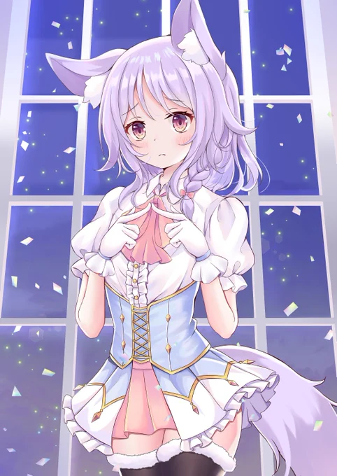 オオカミお嬢様フェンリルきゅん♂

#オリジナル 