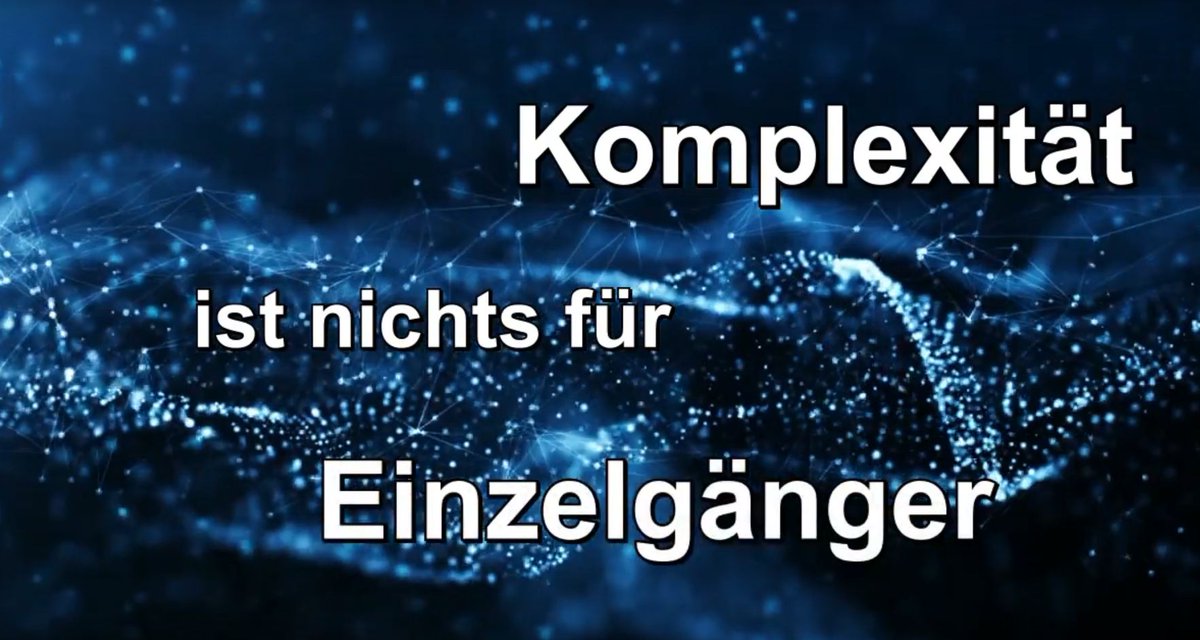 „Komplexität ist nichts für Einzelgänger“ - am 19. Mai 2021 leben wir Diversität, statt sie zu predigen und freuen uns auf die Impulsgebenden <a href="/rainerpetek/">Rainer Petek</a> <a href="/silkehermann/">Silke Hermann</a> <a href="/MesserBarbara/">Barbara Messer</a> @sichtart <a href="/LarsVollmer/">Lars Vollmer</a> &amp; <a href="/fraunora/">worthuelsenverkaeuferin</a> Moderation: <a href="/stborgert/">Stephanie Borgert</a>  leanbase.de/publishing/lea…