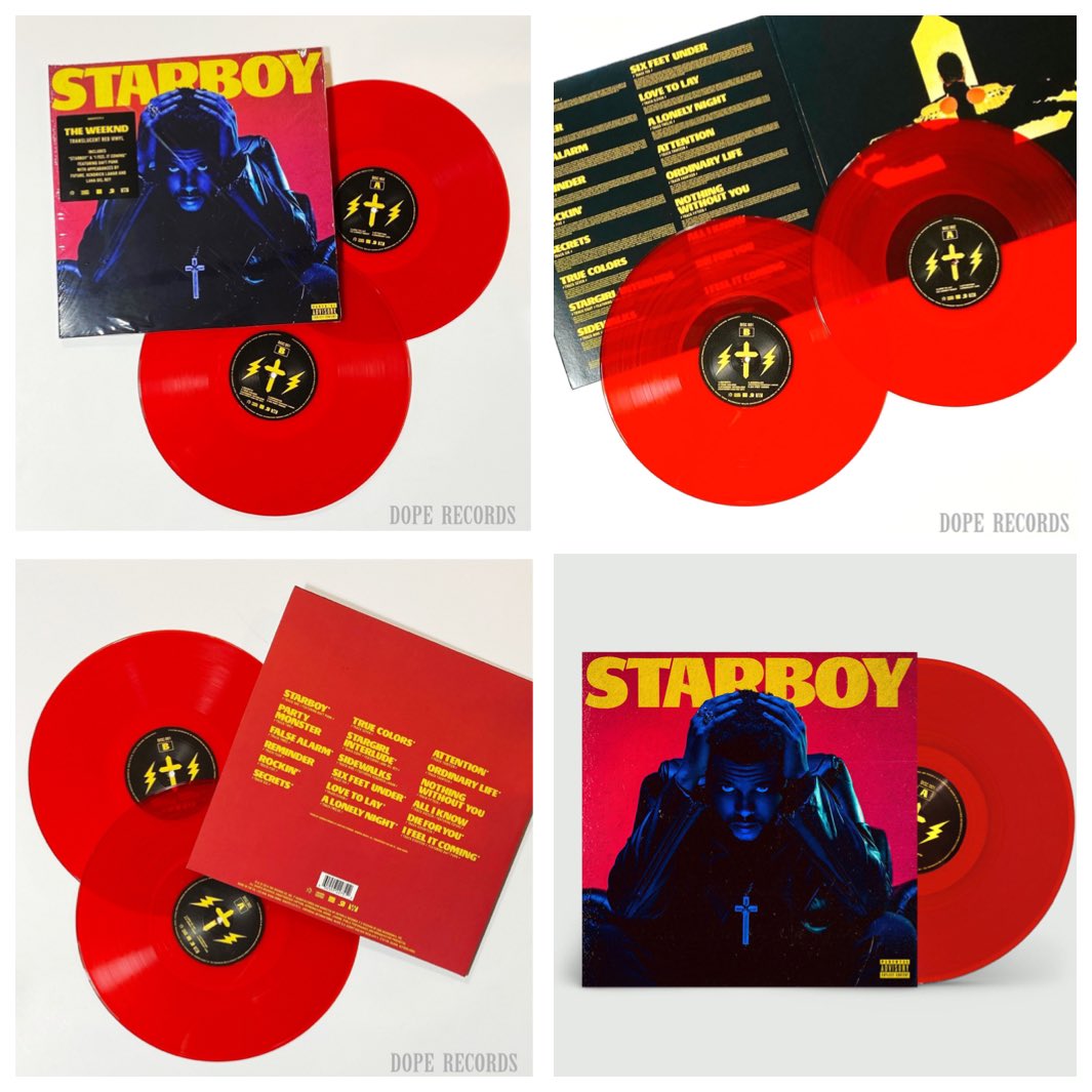 dopekorea's tweet photo. '위켄드(WEEKND)'의 세번째 앨범 "Starboy" 컬러바이닐이 재입고 되었습니다. 매장에는 다소 넉넉하게 입고가 되어있으며 온라인에는 소량 오픈 되었습니다. https://t.co/wYlPCrCUhz
그래미 베스트 어반 컨템포러리 앨범으로도 선정된 바 있는 명작!
#위켄드 #weeknd #staboy #컬러바이닐 https://t.co/MZxC0fNtrf