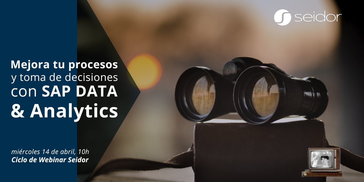 seidor's tweet photo. 🌐 En este #webinar del 14 de abril, diferentes organizaciones explican cómo han resuelto sus retos de planificación, lanzamiento de productos, seguimiento, análisis, toma de decisiones y presupuestación con @seidor y la solución de SAP DATA &amp; Analytics.
https://t.co/kX7OOBm6O3 https://t.co/ve4IXlGzKi