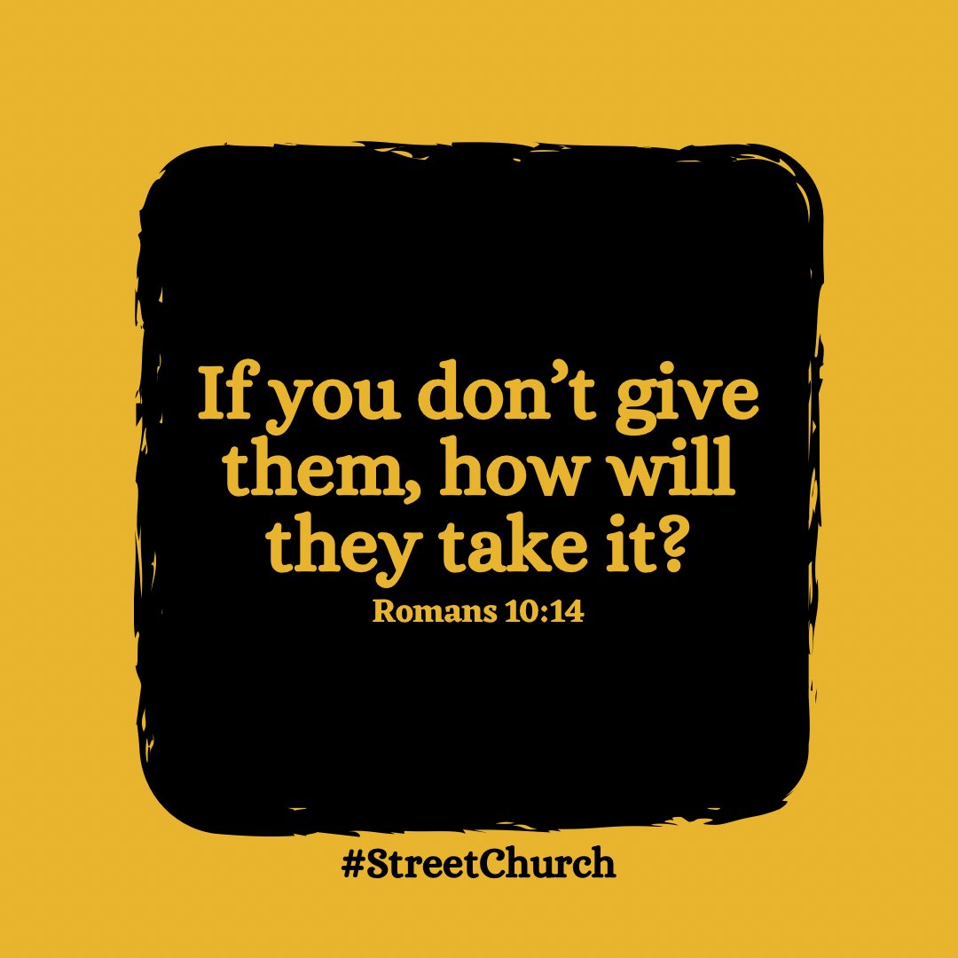streetchurchh's tweet photo. No dey hoard the good news wey God don give you like palliative, as you receive am freely, share am with the people wey dey around you. Abi you no wan make dem enjoy wetin you dey enjoy in Christ? https://t.co/QosrW71LZJ