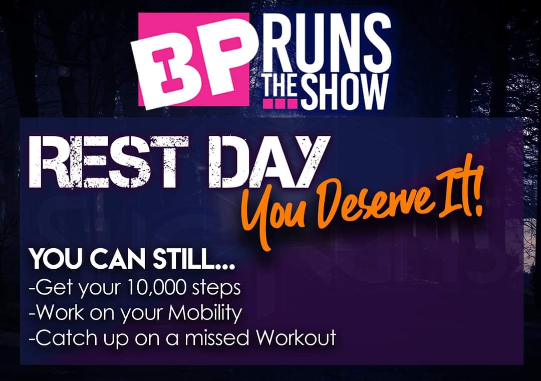 BodyPositive13's tweet image. It’s REST DAY!

But before you swap your sneakers for slippers we’re not resting completely… We need to target our usual 10,000 steps - maybe get out for a walk to keep moving.

#runningmotivation #runningprogress