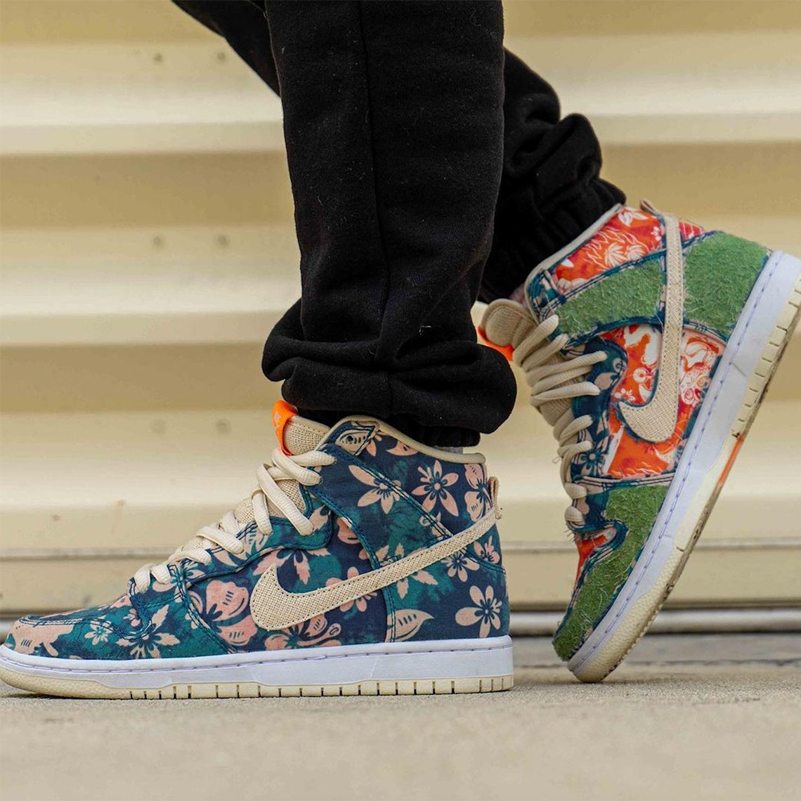 #Nike SB Dunk High "Hawaii"
Release Date: 2021
Color: Sail/Blue/GreenAqua

Mens: $120
Style Code: CZ2232-300
bit.ly/sneakersnew