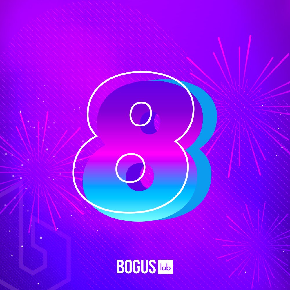 Oggi possiamo finalmente tirare un sospiro di sollievo...siamo sopravvissuti indenni alla famosa crisi del settimo anno! 💪          Auguri Bogus Lab 🥳

Presto vi sveleremo una grande novità!

#happybirthdayBogusLab