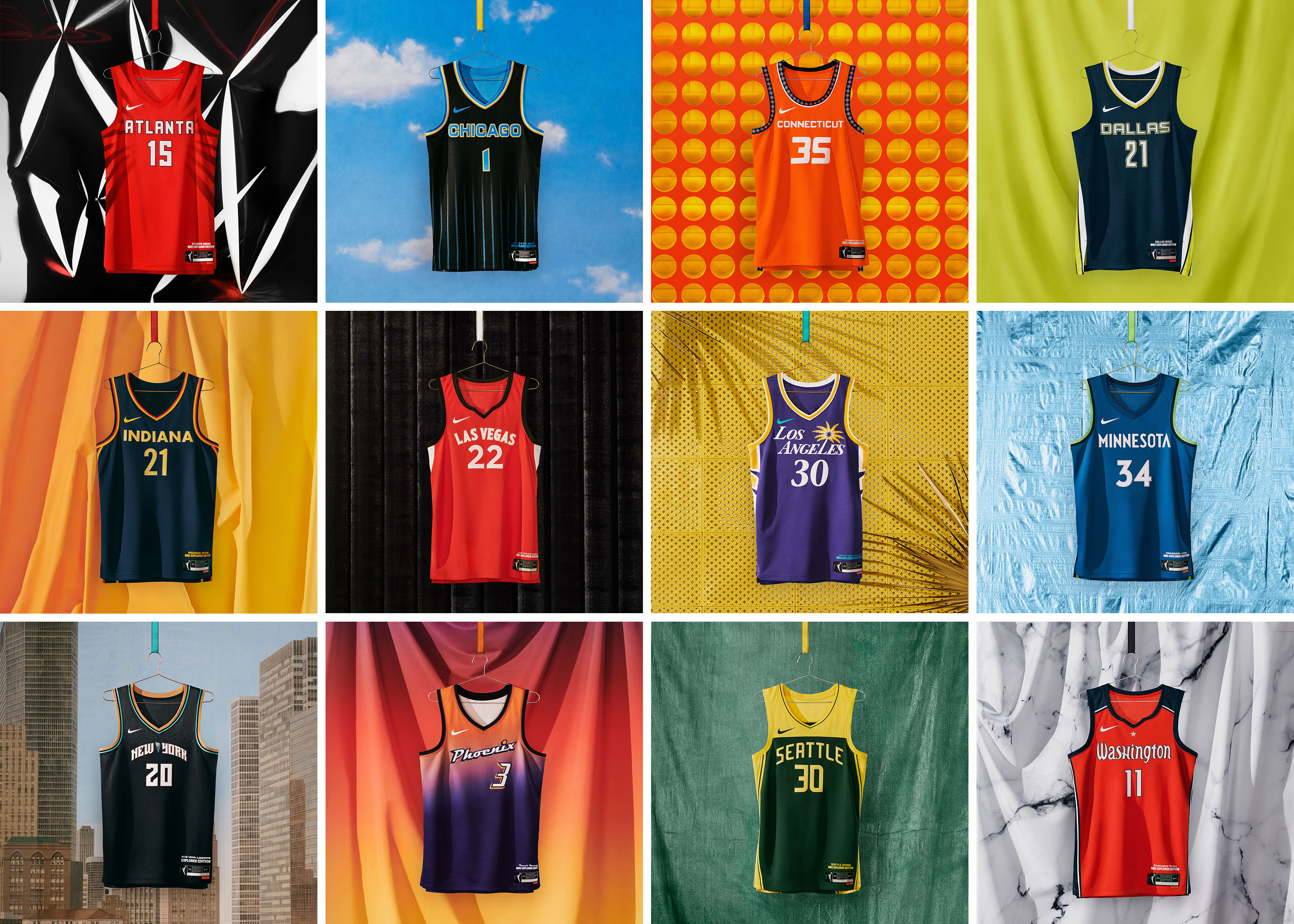 WNBA unveils new Nike uniforms, jerseys for 2019 season (Photos) - Sports  Illustrated