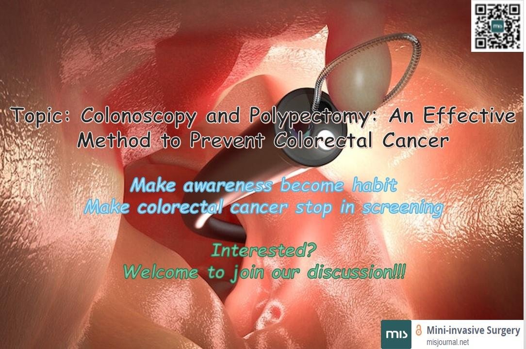 We closed out #ColorectalCancerAwarenessMonth , with a reminder that regular screening over age 45 is so important. 

Now it's a good chance to create a special issue about 'Colonoscopy and Polypectomy' to summarize and collect some typical evidence.

 #ColorectalCancerPrevention