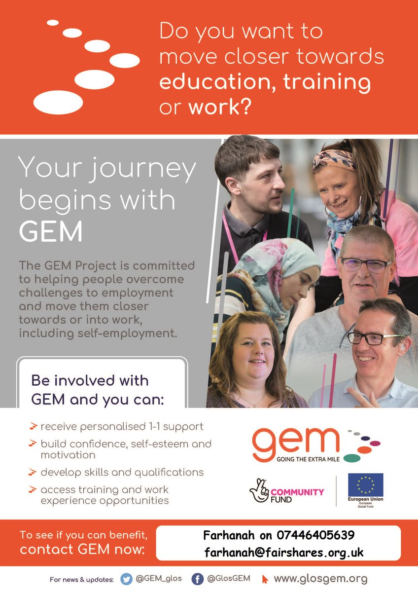 GirachFarhanah's tweet photo. Please contact me for further details. #Jobs #training #COURSES #work #gloucestershire #Gloucester Barton and Tredworth #redundant #backtowork #onlinelearning https://t.co/FsSGtzmD41