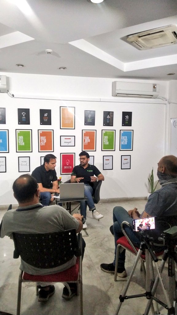 wefoundercircle's tweet image. #Firstpreneur @akashthematrix sharing his #startup journey with #wfc 

#founders @ZyppElectric #entrepreneur