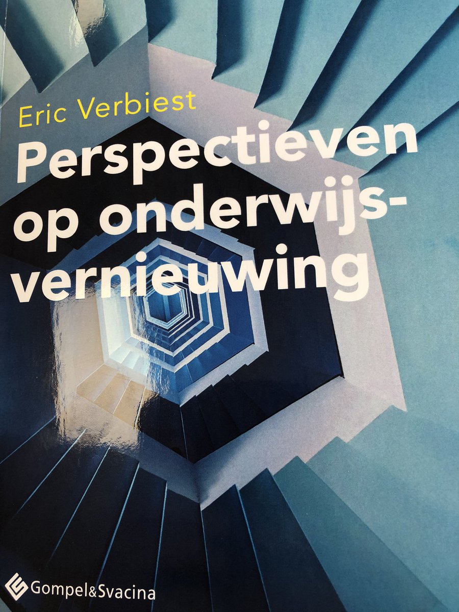 harvandeven's tweet photo. Zojuist ontvangen het nieuwe boek van  mijn oud collega #Eric #Verbiest : perspectieven op #onderwijsvernieuwing. Wederom een sterke bijdrage van de man die theorie en praktijk van schoolleiderschap in NL op de kaart heeft gezet. https://t.co/azVYiBXawc