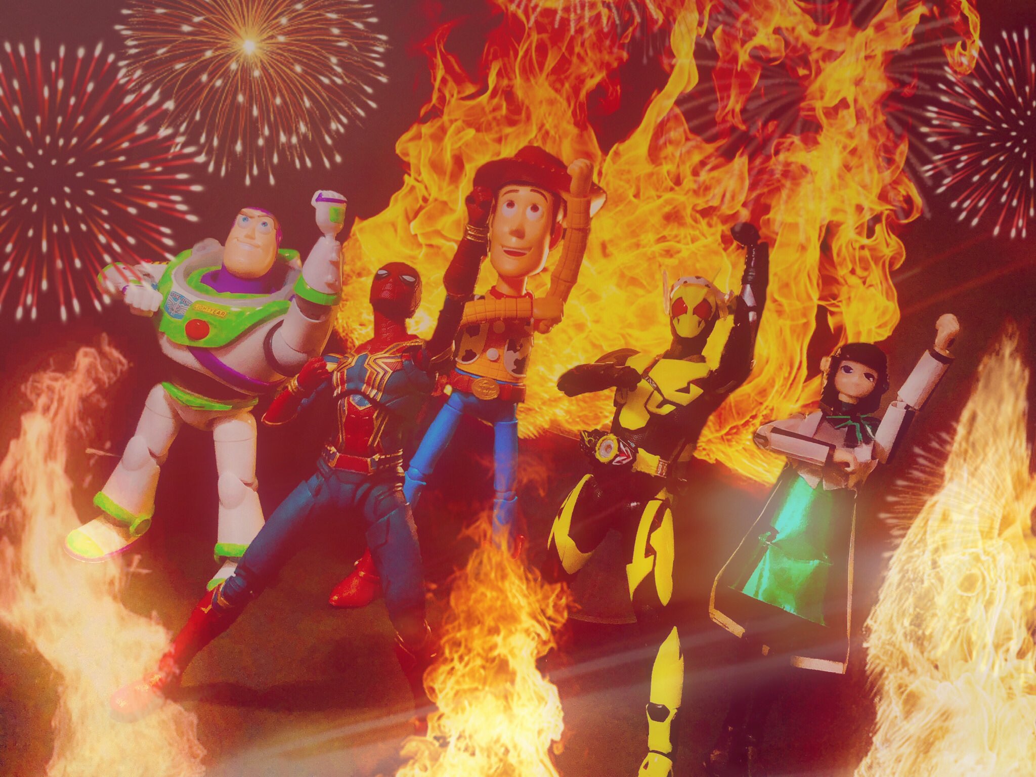 シュウ 夜のフィギュア撮影会 テーマ 炎 既出 Bon Fire Dance Tonight 東京ディズニーシー シュウmyphoto T Co Onnqg7yean Twitter