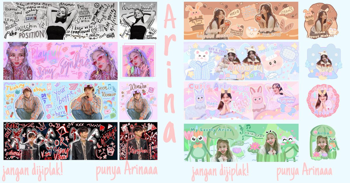 malefvicent's tweet photo. Yang baik tolong rt🥺💕

Hai kak!( ´ ▽ ` )ﾉ Sebelum besok Arina close yuk order layout di Arina hihi≥∇≤ cuman nerima 3 slot aja yaa༼ヘɷヘ༽ ini katalog Arina, buat info detail bisa cek katalog Arina di pinned yaa, cus order(*´ ˘ `*) ٩( ᐛ )و  https://t.co/PoDyATWibX