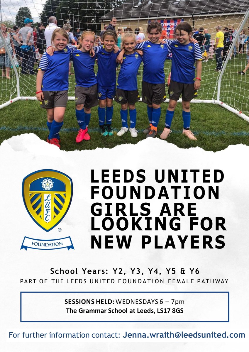 Leeds United Girls Academy LeedsunitedRTC Timeline, The Visualized