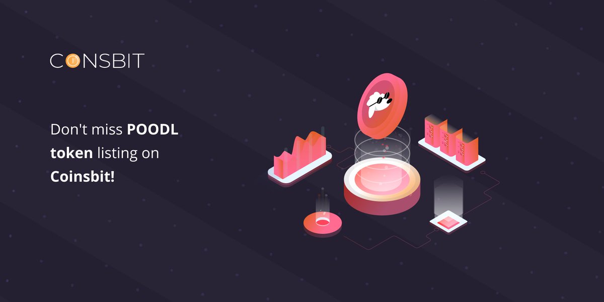c0insbit's tweet photo. 🔥 Don't miss POODL token listing on Coinsbit! 🔥

💥 Dear users, we are glad to announce that POODL (https://t.co/vYoftpXvnH) token will be available on Coinsbit on 09.04.2021!

💵 Pairs:
POODL/BTC
POODL/ETH
POODL/USDT

✅To get more info: https://t.co/MQLsIfmuPv https://t.co/CYTj6pXuH7