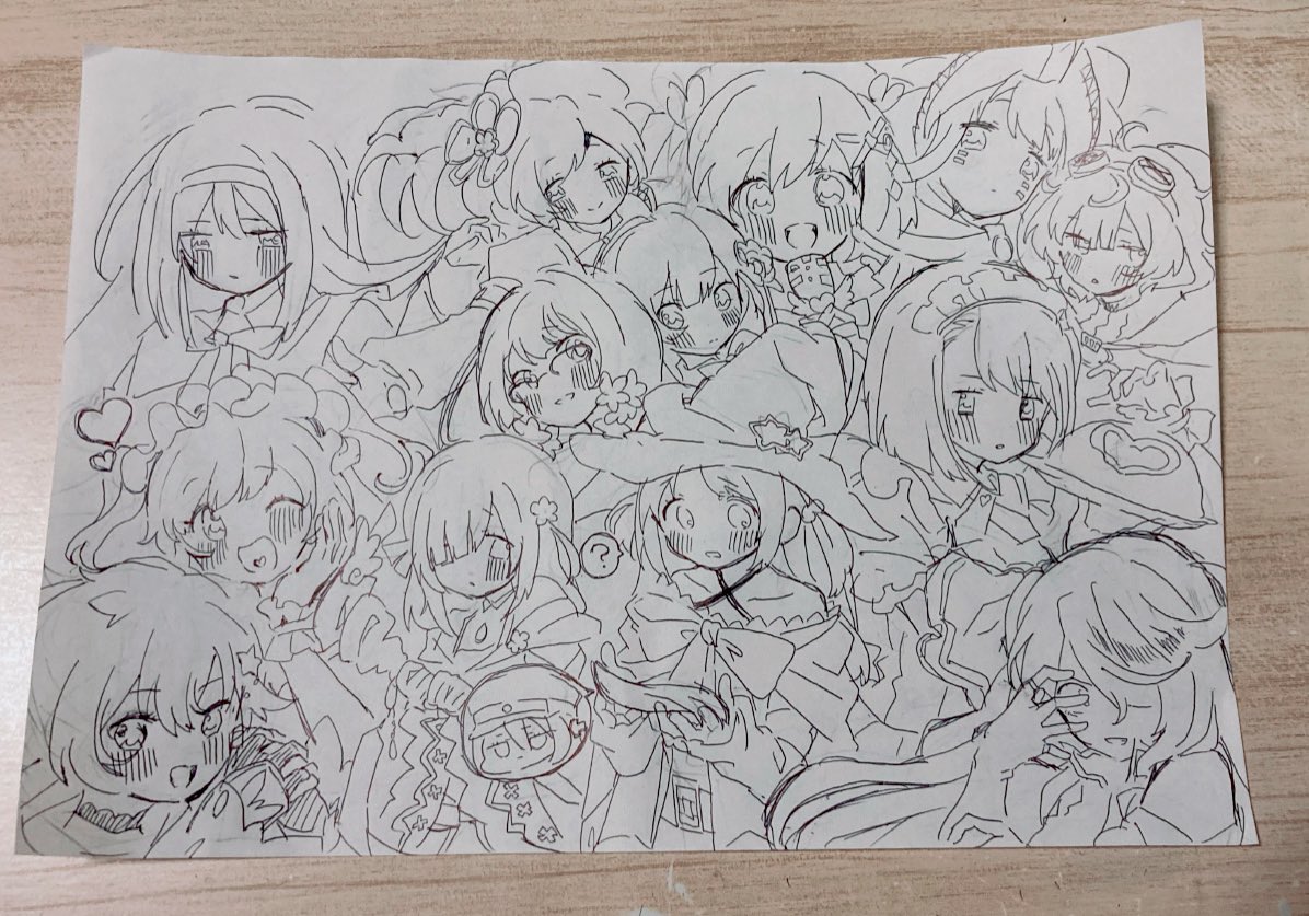 リプきたキャラでコピー用紙1枚うめる Twitter Search Twitter