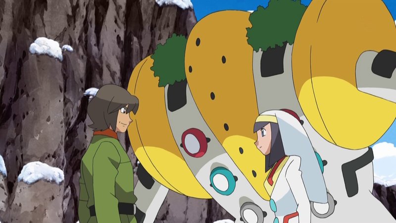 Brandon's return was jam-packed and crazy. Not only did we get the backstory behind Reggie losing to Brandon, Paul and Brandon's battle, but we also got to see Regigigas!I don't have any facts about it in this thread, but DP Episode 129 was wild and full of Legendaries  #anipoke