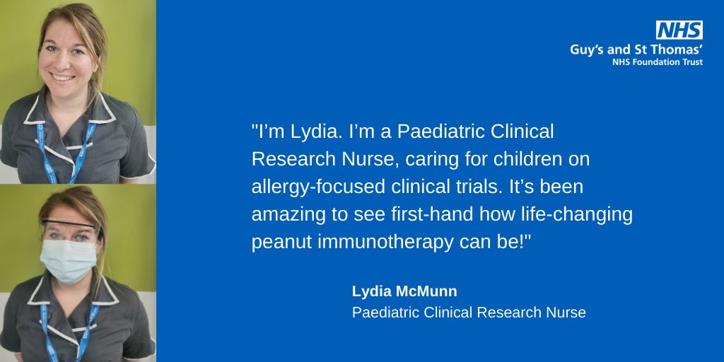 Our last #researchdiversity tweet is Lydia McMunn from the <a href="/EvelinaLondon/">Evelina London</a> allergy team.

Thank you to Lydia and to our whole <a href="/NIHRresearch/">National Institute for Health and Care Research</a> Clinical Research Facility team. You all play unique and vital roles in delivering world-class research.