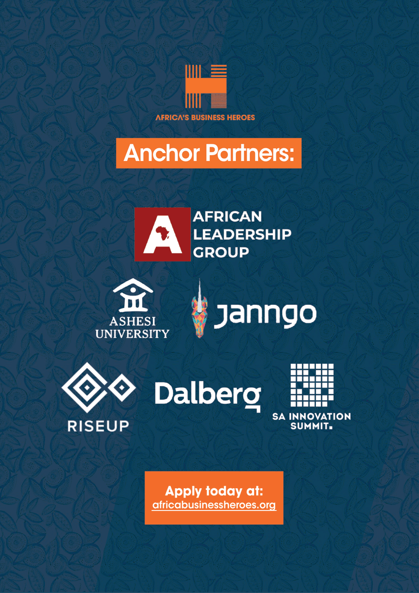 africa_heroes's tweet photo. Calling all African Entrepreneurs!
 
Stand a chance to win your share of $1.5 Million USD for your business, gain global publicity and access to mentorship &amp; training.
 
Apply now at https://t.co/6Zb4TQuOaY. 
 
#AfricasBusinessHeroes #ABH2021 #ItsAfricanTime #AfricanEntrepreneur https://t.co/Ydr8ip6hmg